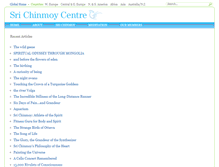 Tablet Screenshot of chidananda.srichinmoycentre.org