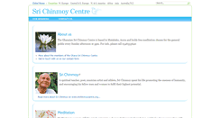 Desktop Screenshot of gh.srichinmoycentre.org
