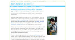 Desktop Screenshot of prashphutita.srichinmoycentre.org
