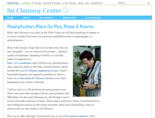 Tablet Screenshot of prashphutita.srichinmoycentre.org
